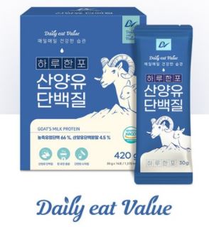 데일리잇밸류 산양유단백질 유청 단백질쉐이크