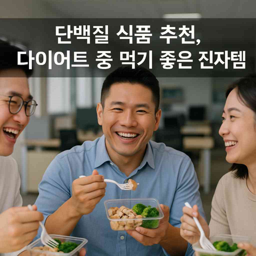 단백질 식품 추천, 다이어트 중 먹기 좋은 진짜템