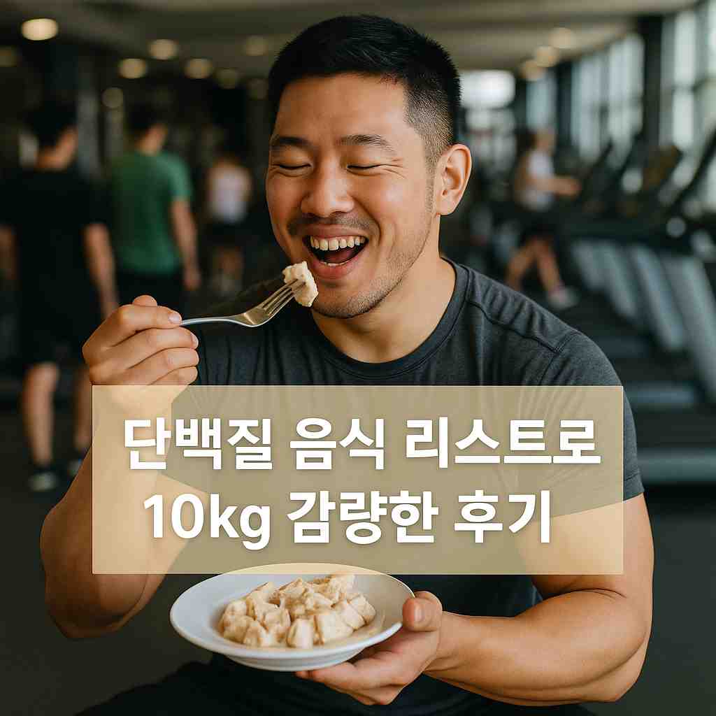 단백질 음식 리스트로 10kg 감량한 후기