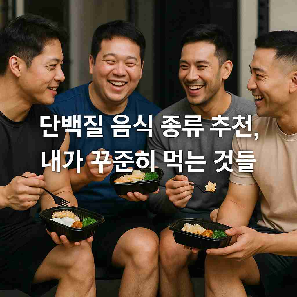 단백질 음식 종류 추천, 내가 꾸준히 먹는 것들