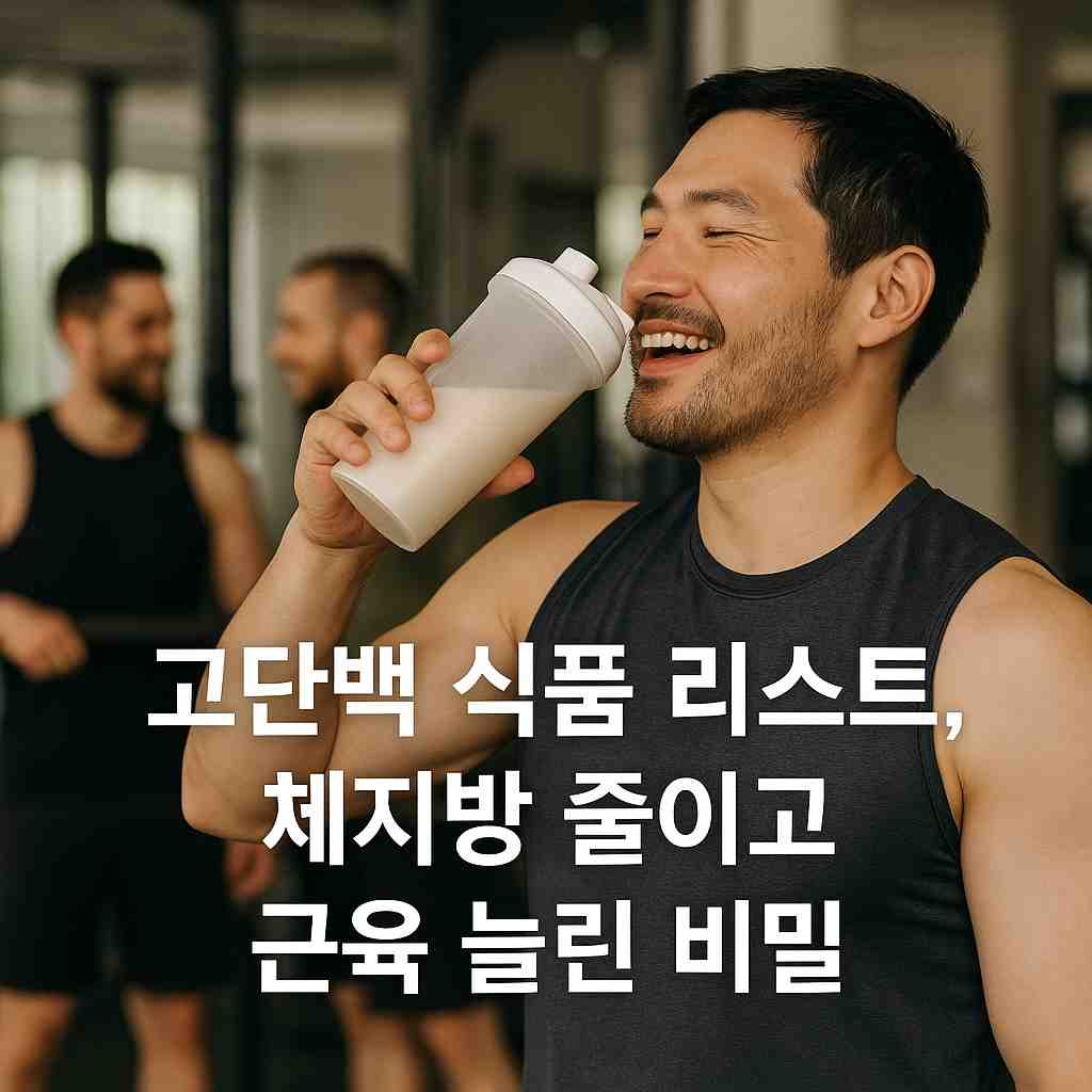 고단백 식품 리스트, 체지방 줄이고 근육 늘린 비밀
