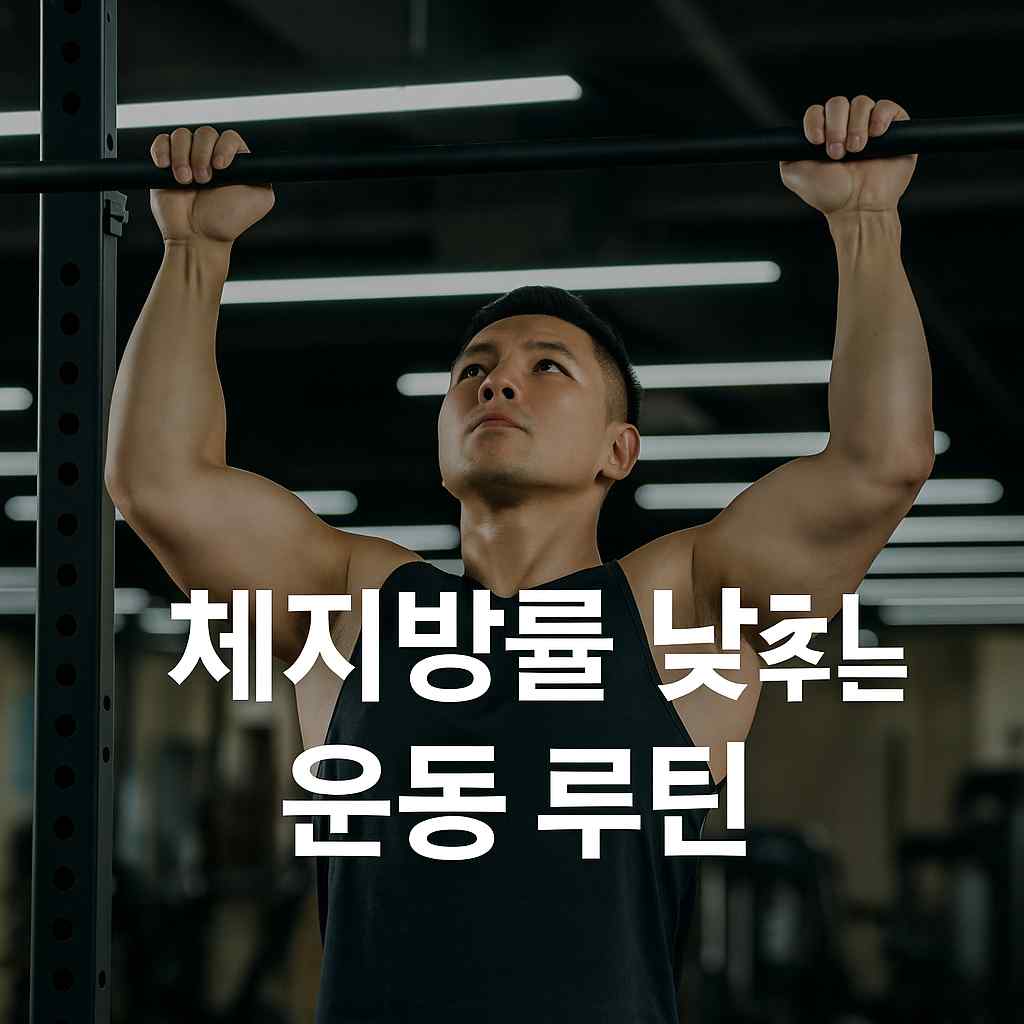 체지방률 낮추는 루틴, 내 몸이 정말로 달라졌어요